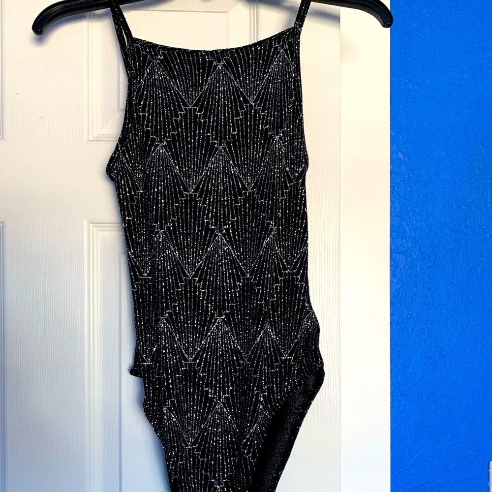 Cute sparkle body suit